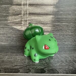 Vintage  Nintendo Pokémon‎ Bulbasaur 4" Water Squirt Bath Toy